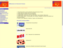 Tablet Screenshot of netzwerkfreiraum.frischerwind-online.de